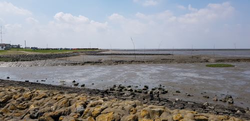 Nordsee - Wattenmeer bei Ebbe